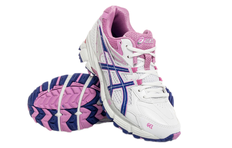 Shop (W) ASICS Gel-Trigger 8 'Blanco Azul Rosa'. S351Y-0157