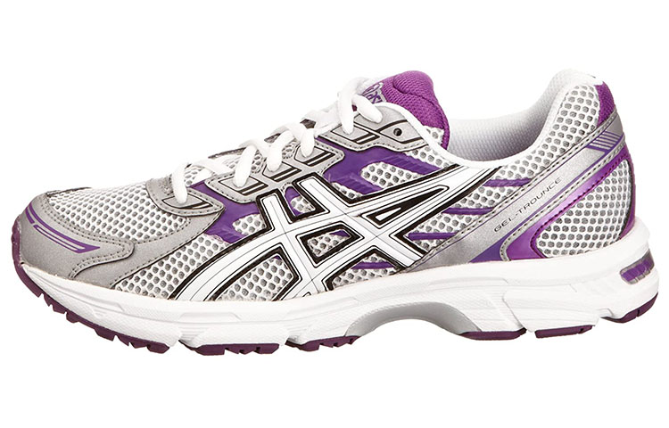 (Women) ASICS Gel-Trounce Low 'White Purple' T3G8N-0100