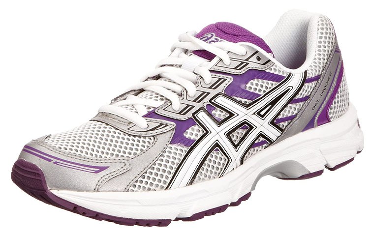 Lookbook Asics Gel-Trounce 低筒 跑步鞋 女款 白紫