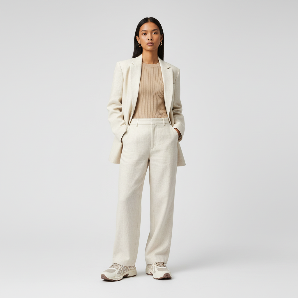 Lookbook (W) ASICS Gel-Venture 6 'Crema Gris' 1012B359-250