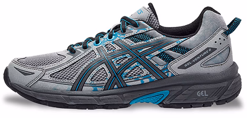 Asics Gel-Venture 6 低筒 跑步鞋 女款 中灰藍 Buy Asics Gel-Venture 6 低筒 跑步鞋 女款 中灰藍