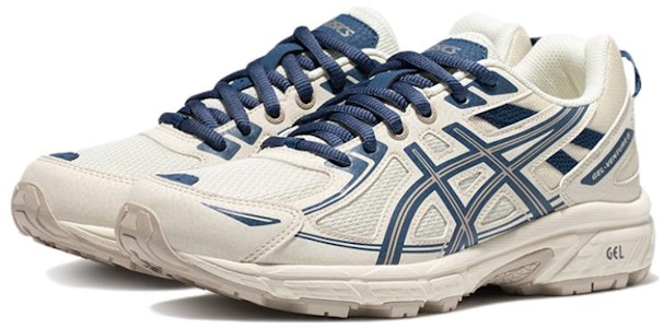 Asics Gel-Venture 6 舒適 耐磨 低筒 跑步鞋 女款 白藍 Order Asics Gel-Venture 6 舒適 耐磨 低筒 跑步鞋 女款 白藍