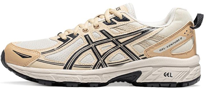 (W) アシックス ゲルベンチャー6 ベージュ/ブラック 1012B359-105 Buy (W) アシックス ゲルベンチャー6 ベージュ/ブラック 1012B359-105