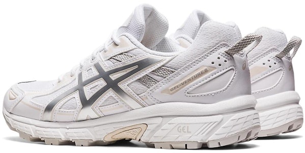 Asics Gel-Venture 6 防滑耐磨 低筒 跑步鞋 女款 白色 Lookbook Asics Gel-Venture 6 防滑耐磨 低筒 跑步鞋 女款 白色