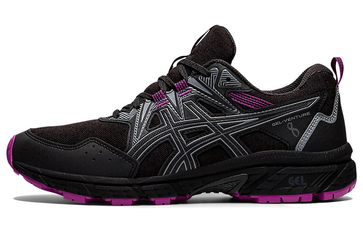 Buy (W) アシックス ゲルベンチャー8  黒紫 (Ashikkusu Gerubenchā8 Kuro-Murasaki) 1012A789-021