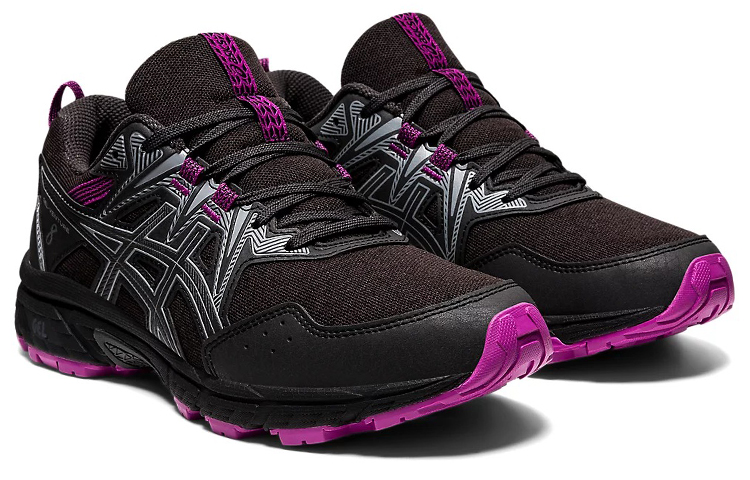 Lookbook (W) アシックス ゲルベンチャー8  黒紫 (Ashikkusu Gerubenchā8 Kuro-Murasaki) 1012A789-021