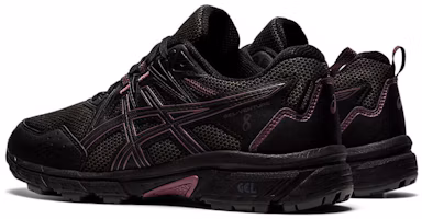Lookbook Asics Gel-Venture 8防水 女款 黑色 越野跑步鞋