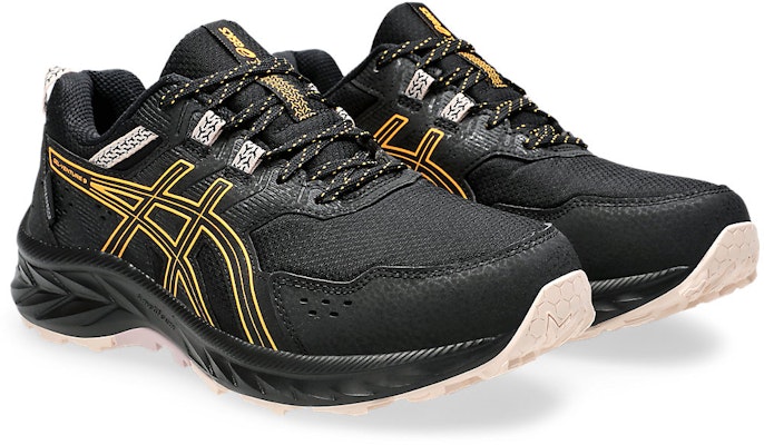 (W) ASICS Gel-Venture 9 Tahan Air 'Hitam Stadium Oren' 1012B519-004 Order (W) ASICS Gel-Venture 9 Tahan Air 'Hitam Stadium Oren' 1012B519-004