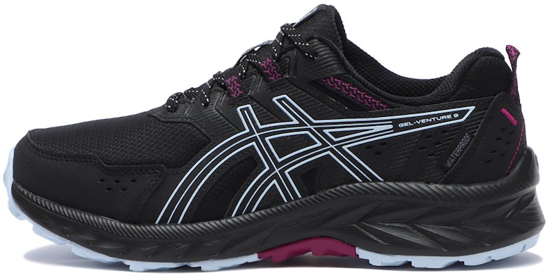 (Women) Asics Gel-Venture 9 Waterproof Black/Light Blue 1012B519-003 Buy (Women) Asics Gel-Venture 9 Waterproof Black/Light Blue 1012B519-003