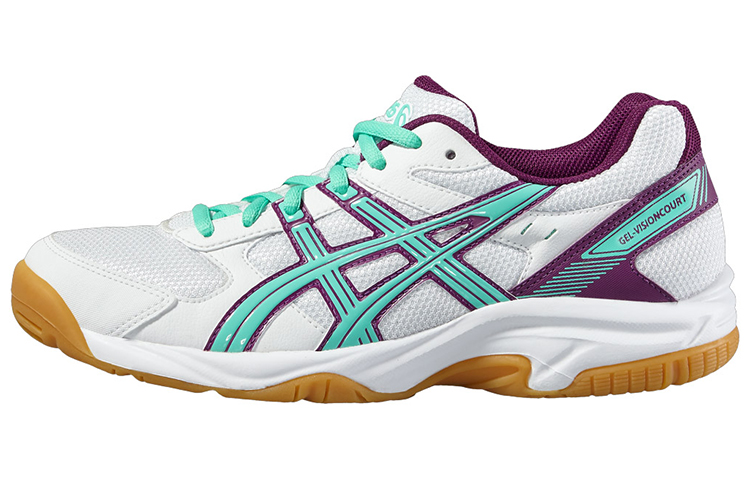 (W) ASICS Gel-Visioncourt 'White Blue Purple'