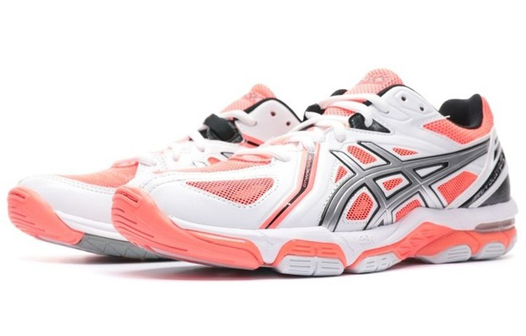 Lookbook (W) ASICS Gel-Volley Elite 3 ''Orange-Blanc''. B550N-0193