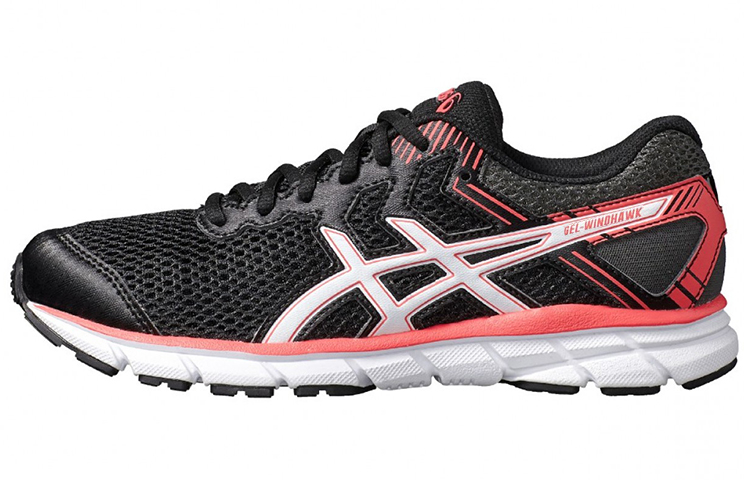 (Women) ASICS Gel-Windhawk 'Black Red' T67VQ-001