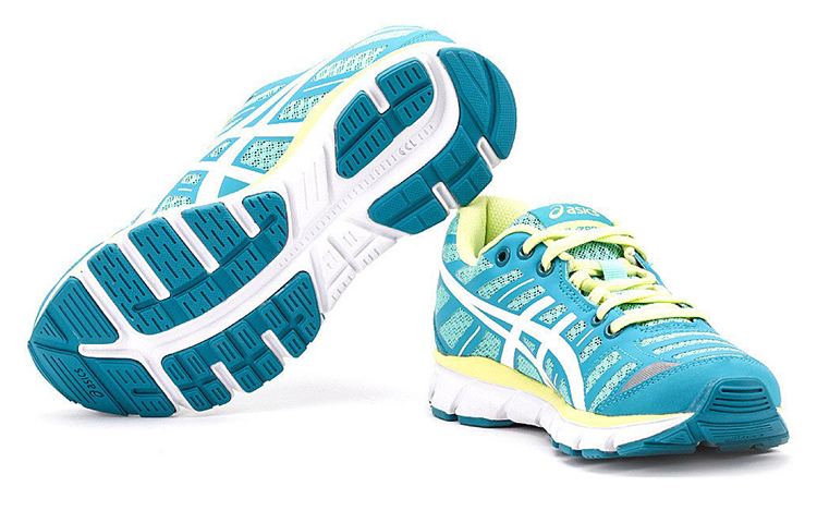 Shop (W) ASICS Gel-Zaraca 2 'Biru Hijau' T3A9N-6501