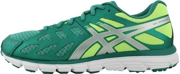 women-asics-gel-zaraca-3-green-silver-comfort-t4-d8-n-8893