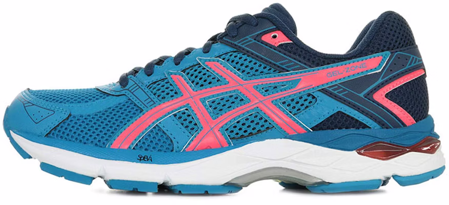 Asics Gel-Zone 4 防滑透氣 低筒休閒跑步鞋 女款 藍粉 Buy Asics Gel-Zone 4 防滑透氣 低筒休閒跑步鞋 女款 藍粉