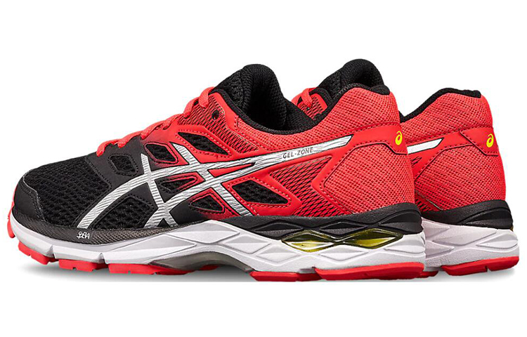 Lookbook (W) ASICS Gel-Zone 6 Noir/Rouge 1012A496-003