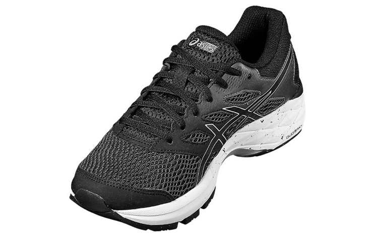 Shop (W) ASICS Gel-Zone 6 Zapatillas Gris Negro 1012A496-001