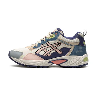 (W) ASICS Gel-100 TR Sneakers Blue/Pink