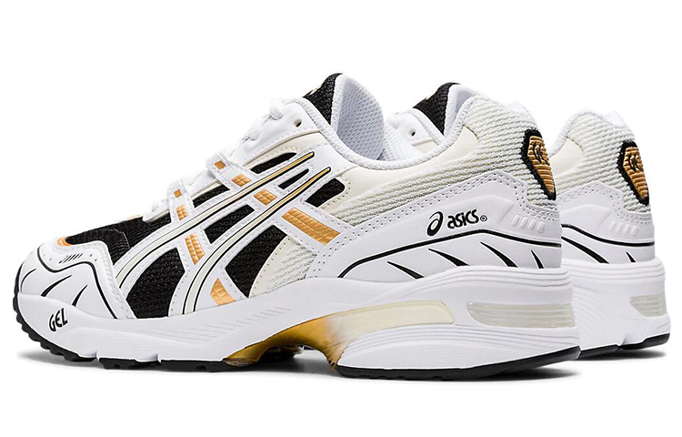 Shop (W) アシックス GEL-1090 ブラック/ホワイト 1022A215-002