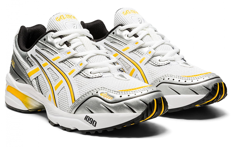 Lookbook (W) アシックス GEL-1090 白/黄 1022A325-102