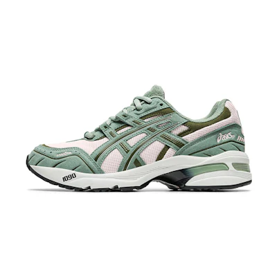 (W) ASICS Gel-1090 White/Green