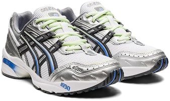 Asics Gel-1090 V1 復古 防滑耐磨 低筒 跑步鞋 女款 白銀藍 Lookbook Asics Gel-1090 V1 復古 防滑耐磨 低筒 跑步鞋 女款 白銀藍