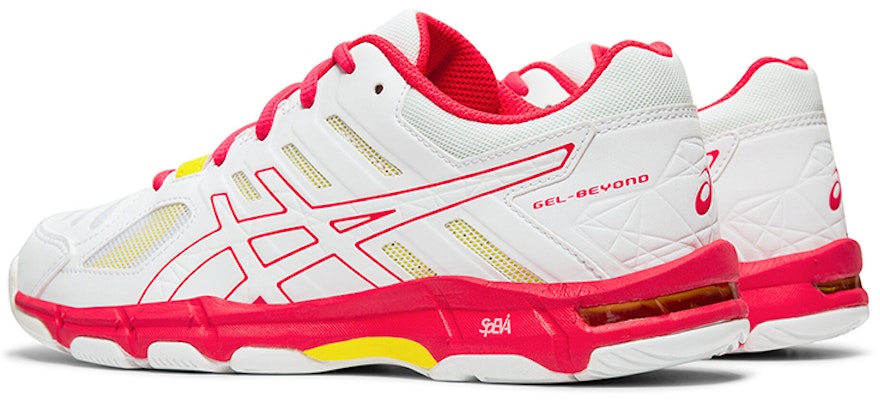(Women) ASICS Gel-Beyond 5 'White Red' B651N-100 Shop (Women) ASICS Gel-Beyond 5 'White Red' B651N-100