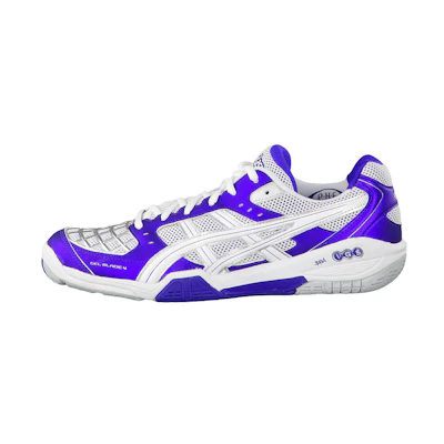 (W) ASICS Gel-Blade 4 'White Blue'