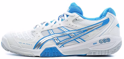 (Women) ASICS Gel-Blade 4 'White Comfort' R355N-0141 (Women) ASICS Gel-Blade 4 'White Comfort' R355N-0141