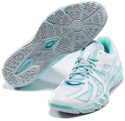 (W) ASICS Gel-Blade 5 'Biru Langit Putih' R556Y-0167 Shop (W) ASICS Gel-Blade 5 'Biru Langit Putih' R556Y-0167