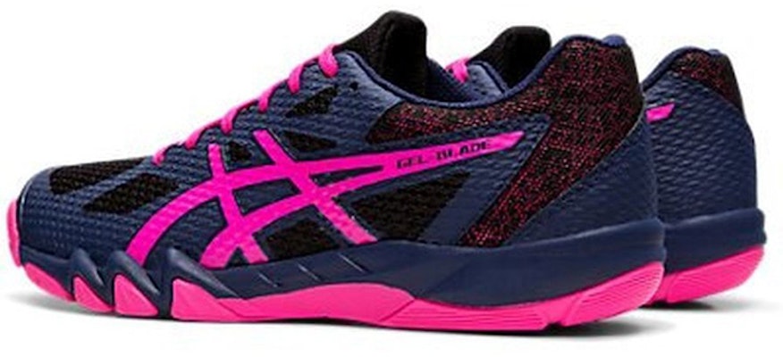 (Women) ASICS Gel-Blade 7 'Blue Black Pink' 1072A032-400 Shop (Women) ASICS Gel-Blade 7 'Blue Black Pink' 1072A032-400