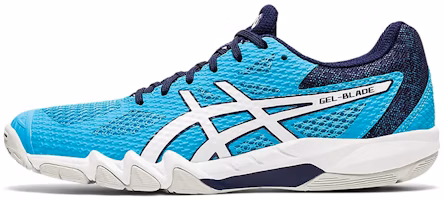 (Women) ASICS Gel-Blade 7 'Blue White' 1072A032-401 (Women) ASICS Gel-Blade 7 'Blue White' 1072A032-401