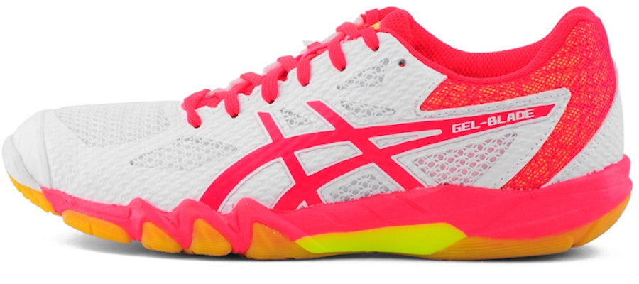 (Women) ASICS Gel Blade 7 'White Laser Pink' 1072A032-100 Buy (Women) ASICS Gel Blade 7 'White Laser Pink' 1072A032-100
