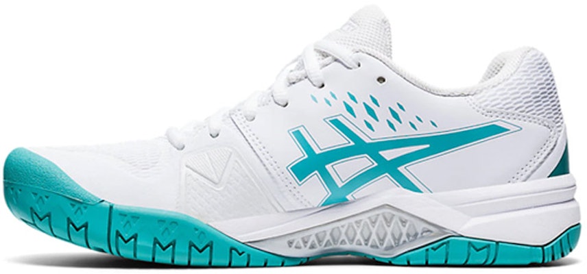 (Women) ASICS Gel Challenger 12 'White Techno Cyan' 1042A041-107 Buy (Women) ASICS Gel Challenger 12 'White Techno Cyan' 1042A041-107