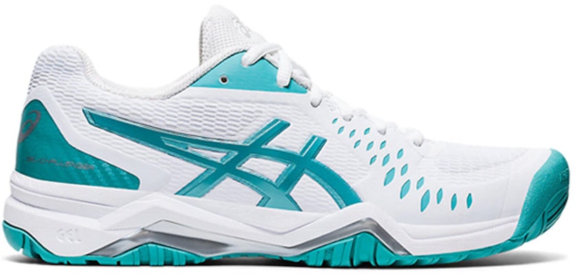(Women) ASICS Gel Challenger 12 'White Techno Cyan' 1042A041-107 Order (Women) ASICS Gel Challenger 12 'White Techno Cyan' 1042A041-107