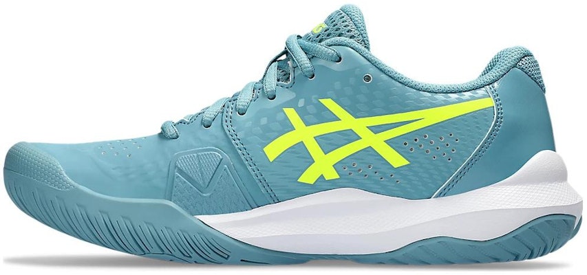 (Women) ASICS Gel Challenger 14 'Gris Blue Safety Yellow' 1042A231-400 Buy (Women) ASICS Gel Challenger 14 'Gris Blue Safety Yellow' 1042A231-400