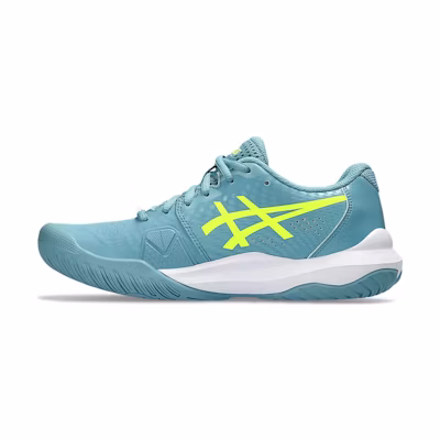 (W) ASICS Gel Challenger 14 'Gris Blue Safety Yellow'