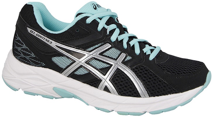 (W) 亚瑟士 Gel-Contend 3 '黑银色' T5F9N-9091 Lookbook (W) 亚瑟士 Gel-Contend 3 '黑银色' T5F9N-9091