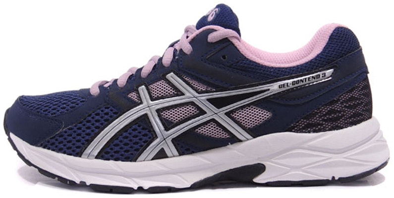 Asics Gel-Contend 3 舒適透氣慢跑鞋 女款 藏青色 Buy Asics Gel-Contend 3 舒適透氣慢跑鞋 女款 藏青色