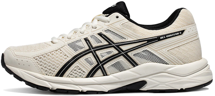 (W) ASICS Gel Contend 4 'Putih Krim Hitam' T8D9Q-112 Buy (W) ASICS Gel Contend 4 'Putih Krim Hitam' T8D9Q-112
