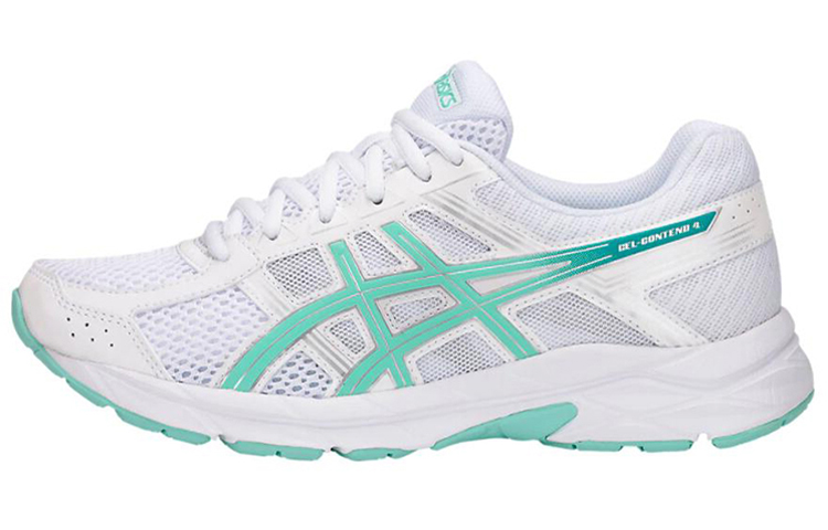 Buy Asics Gel-Contend 4 女款 白綠 跑步鞋