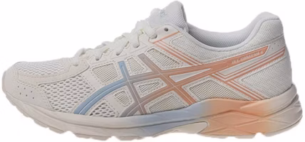 (Women) ASICS Gel-Contend 4 'White Orange' T8D9Q-750 (Women) ASICS Gel-Contend 4 'White Orange' T8D9Q-750