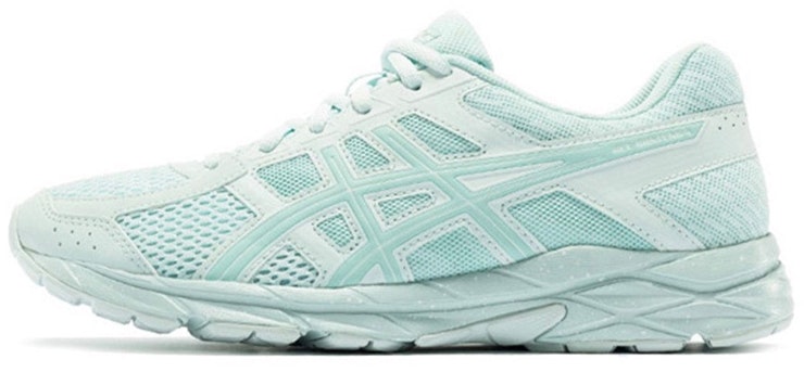 women-asics-gel-contend-4-light-green-retro-cushioning-non-slip-wear-resistant-low-top-running-shoe-t8-d9-q-406