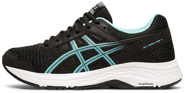 (W) 亚瑟士Gel Contend 5 '黑色冰薄荷' 1012A234-003 Buy (W) 亚瑟士Gel Contend 5 '黑色冰薄荷' 1012A234-003