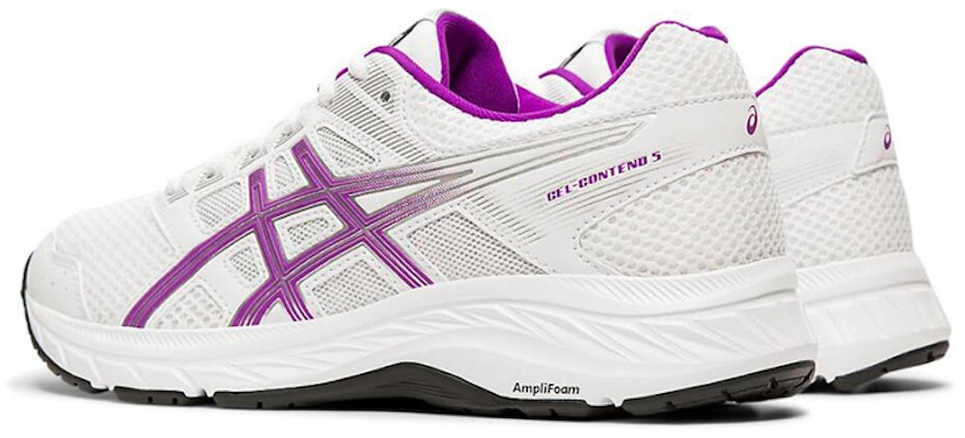 (W) ASICS Gel-Contend 5 Morado 'Blanco' 1012A234-101 Shop (W) ASICS Gel-Contend 5 Morado 'Blanco' 1012A234-101