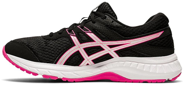 (W) 아식스 젤 컨텐드 6 '블랙 핑크 글로우' 1012A570-003 Buy (W) 아식스 젤 컨텐드 6 '블랙 핑크 글로우' 1012A570-003