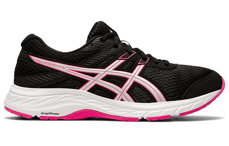 Order (W) ASICS Gel Contend 6 'Negro Rosa Brillante' 1012A570-003