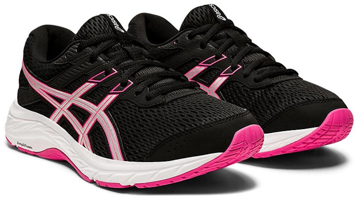 (W) ASICS Gel Contend 6 'Negro Rosa Brillante' 1012A570-003 Lookbook (W) ASICS Gel Contend 6 'Negro Rosa Brillante' 1012A570-003