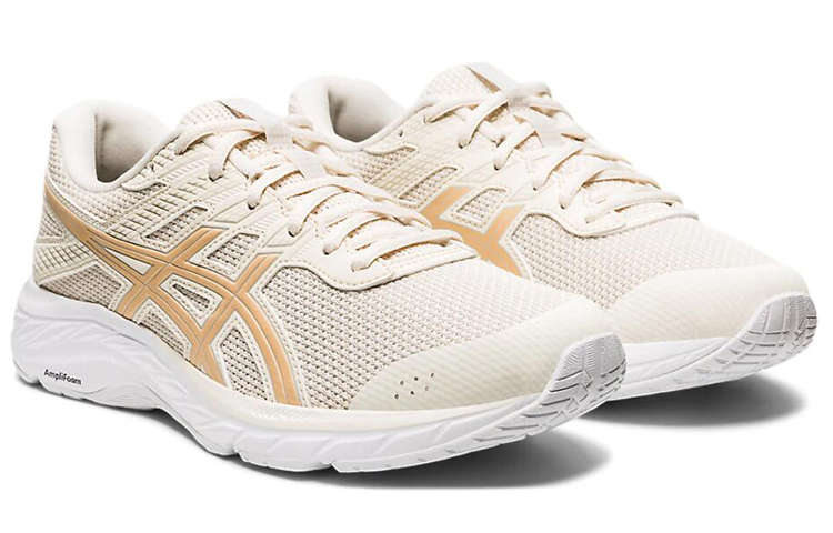 Lookbook (W) ASICS Gel Contend 6 Twist ''Birch Champagne'' en Français 1012A671-200