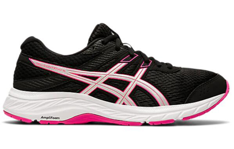 (W) ASICS Gel Contend 6 Wide 'Black Pink Glo' 圖 2